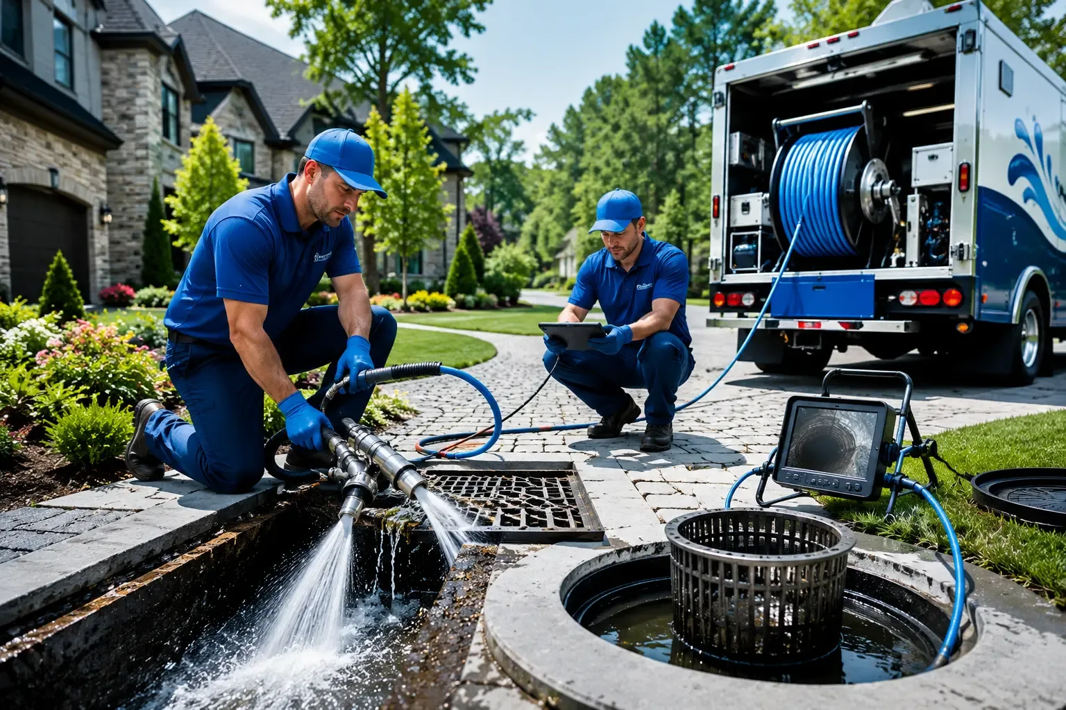 Local outdoor drain cleaning professionals in Ludlow, PA