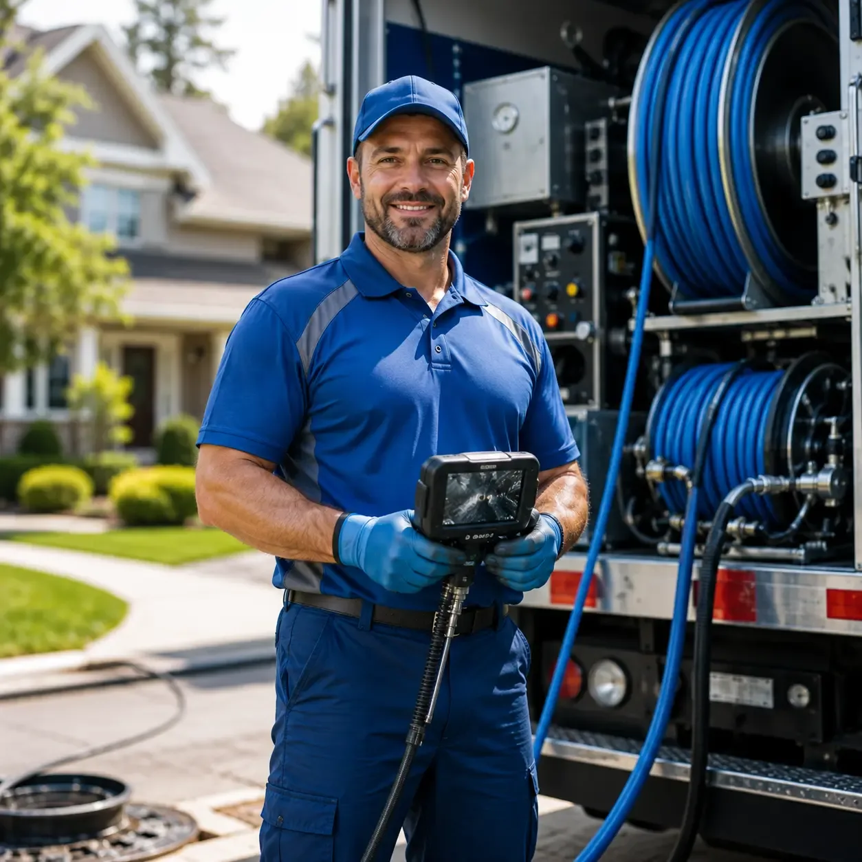 Local outdoor drain cleaning specialists in Ludlow, PA